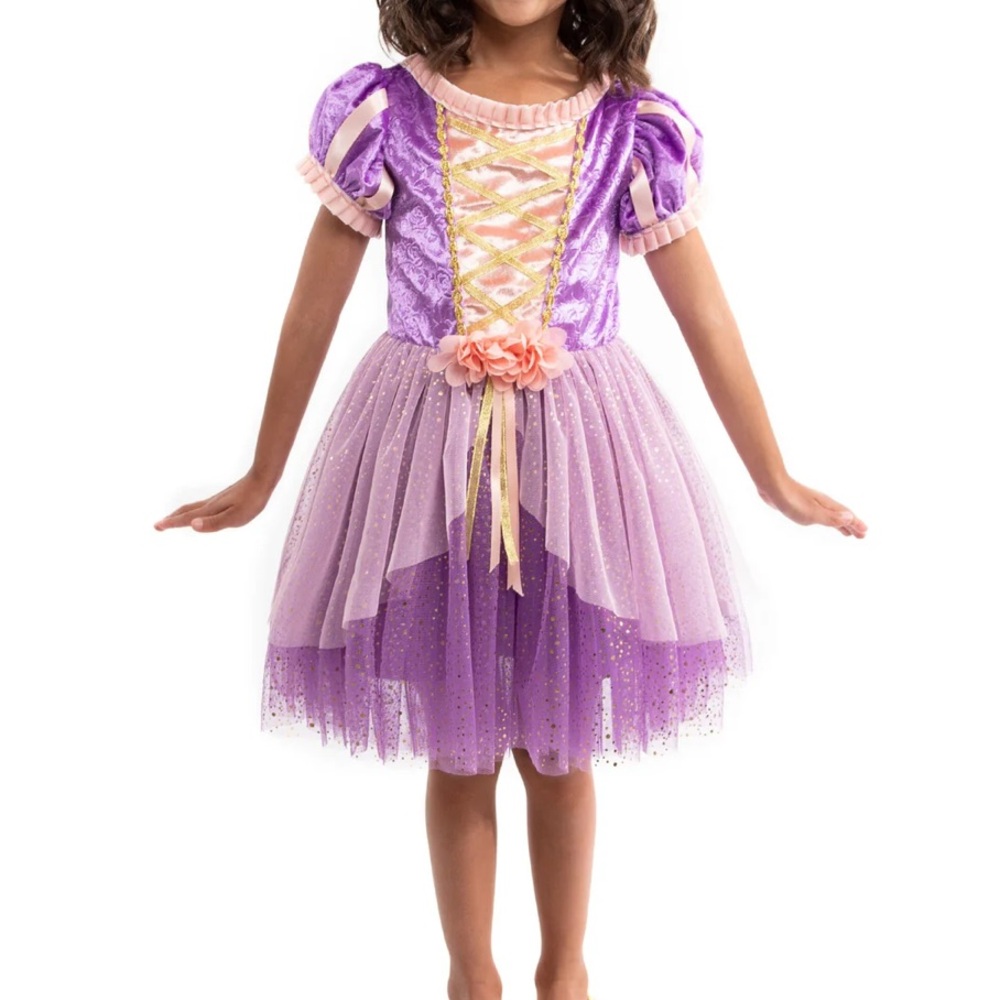 Little adventures Rapunzel party dress